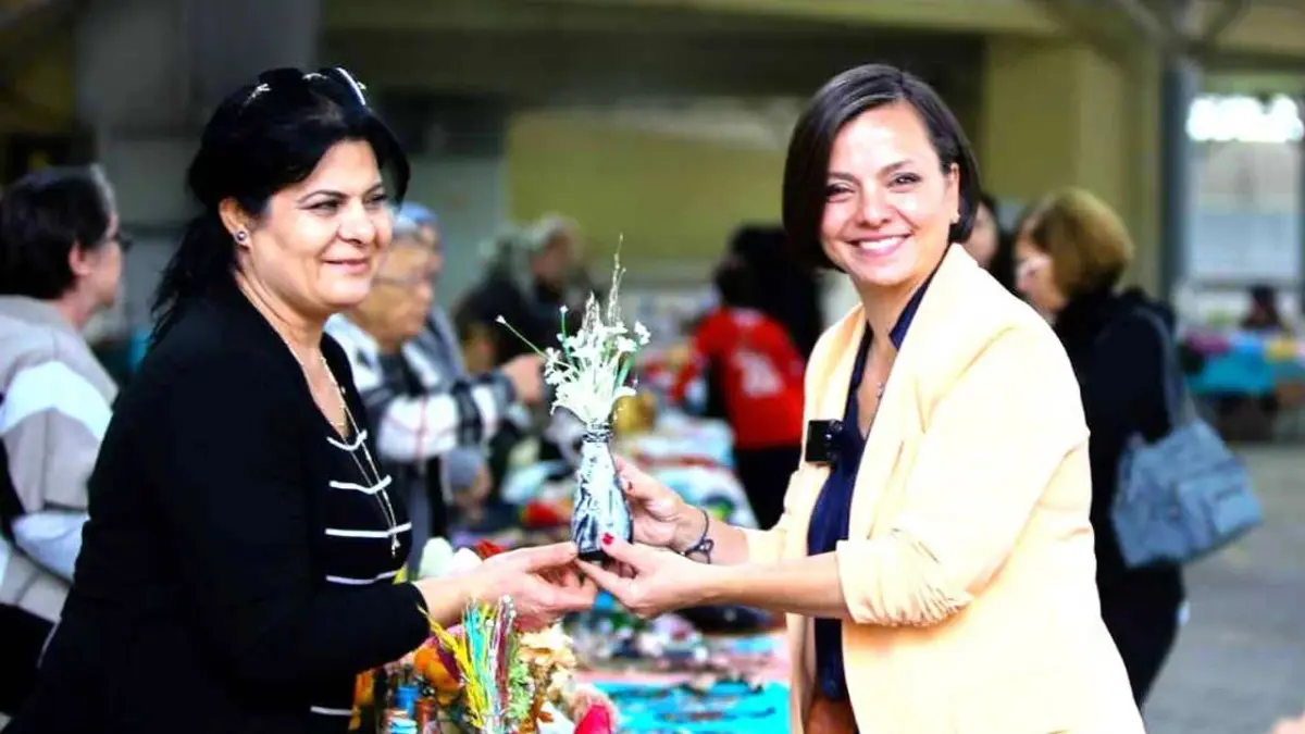 Karabağlar'da kadın üreticilere destek haberinin görseli