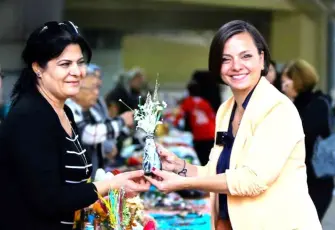 Karabağlar'da kadın üreticilere destek