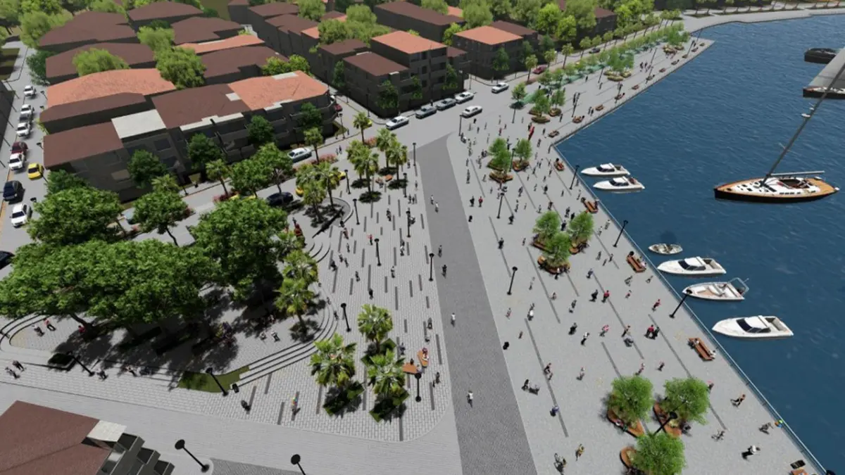 Dikili Belediyesi’nden Çandarlı’ya estetik dokunuş haberinin görseli