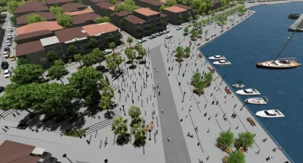 Dikili Belediyesi’nden Çandarlı’ya estetik dokunuş