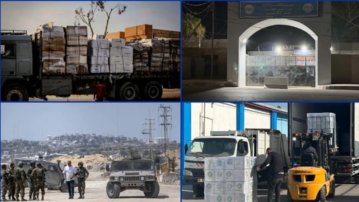 İsrail, Gazze ve Batı Şeria'ya yardım için Ürdün Sınır Kapısını yeniden açıyor haberinin görseli