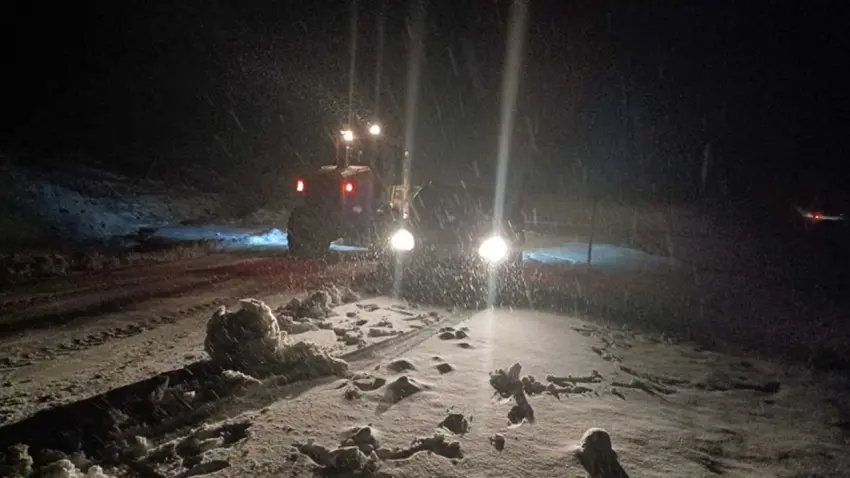 Muş ve Kars'ta kar hayatı olumsuz etkiliyor haberinin görseli