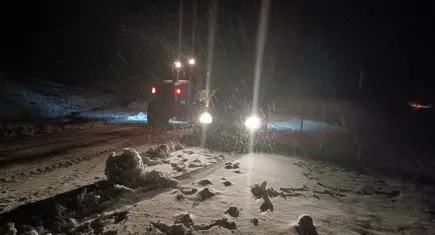 Muş ve Kars'ta kar hayatı olumsuz etkiliyor