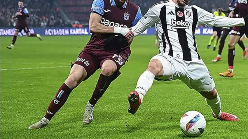 Trabzonspor-Beşiktaş derbisine misafir seyirci yasağı! haberinin görseli