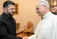 Zelenskiy, Papa 14’üncü Leo ile bir araya geldi