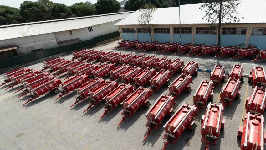 Büyükşehir’in köylere dağıttığı tankerler ormanların kurtuluşuna katkı sağlıyor