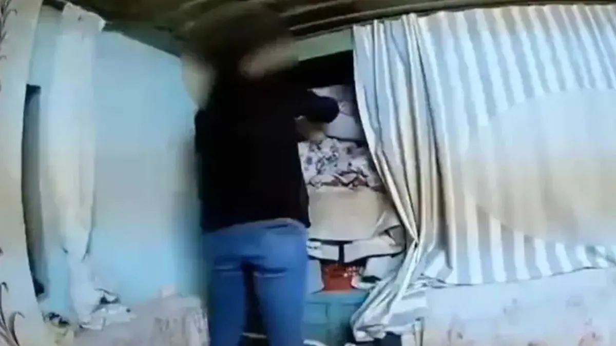 Cinayet hükümlüsü yorganların arasında yakalandı haberinin görseli