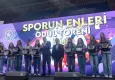 Ege Üniversitesi sporcuları “Sporun Enleri” töreninde ödüllerini aldı