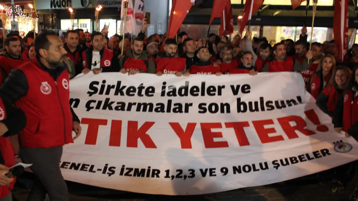 Genel-İş İzmir Şubelerinden işverenin savunma talebine ilişkin açıklama haberinin görseli