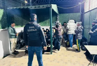 İzmir haber: Güzelbahçe’de 21 düzensiz göçmen kurtarıldı