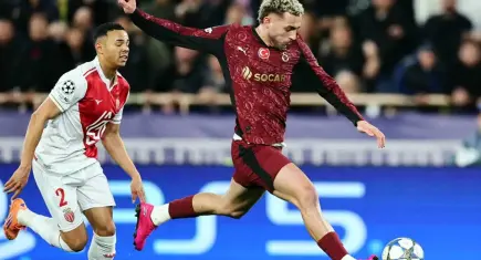 Şampiyonlar Ligi'nde kritik yenilgi: Galatasaray, Monaco'ya mağlup oldu