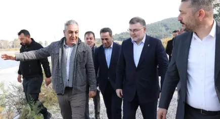AK Parti'li Saygılı Efes Antik Kanal Projesi'ni inceledi