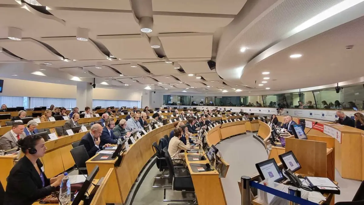 Başkan Sengel’den Brüksel’de demokrasi ve umut vurgusu haberinin görseli