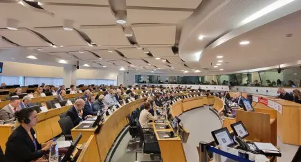 Başkan Sengel’den Brüksel’de demokrasi ve umut vurgusu