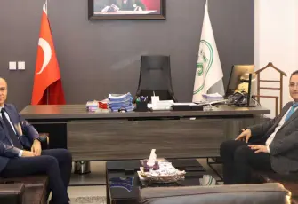 BİK İzmir Bölge Müdürü Başeğmez'den DSİ Bölge Müdürü Bilgi'ye ziyaret