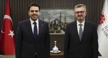 İletişim Başkanı Duran, TİKA Başkanı Abdullah Eren ile görüştü