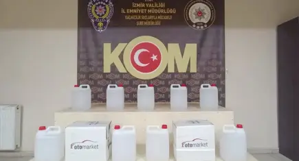 İzmir haber: Kaçak içki operasyonlarında 4 şüpheli tutuklandı