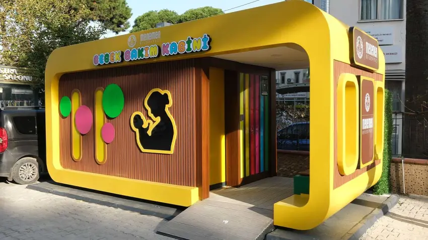 Menemen’den örnek bir hizmet daha: Bebekli annelere özel alanlar