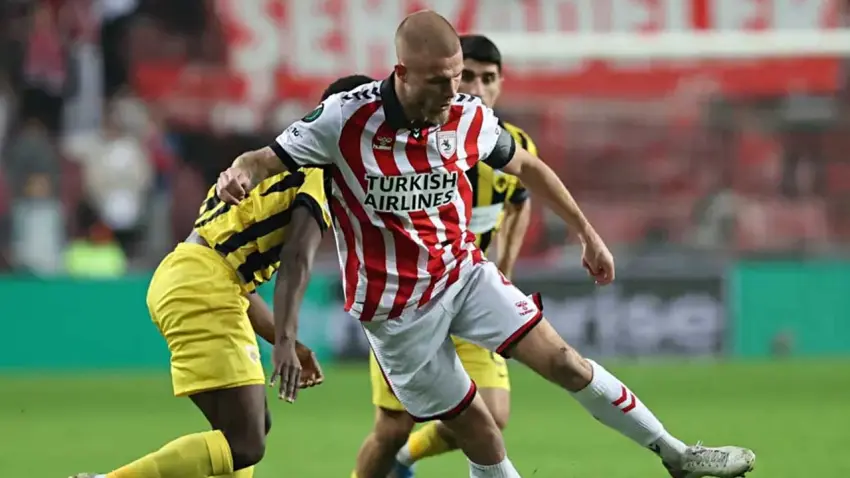 UEFA Konferans Ligi'nde Samsunspor ilk yenilgisini aldı haberinin görseli