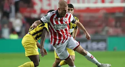 UEFA Konferans Ligi'nde Samsunspor ilk yenilgisini aldı