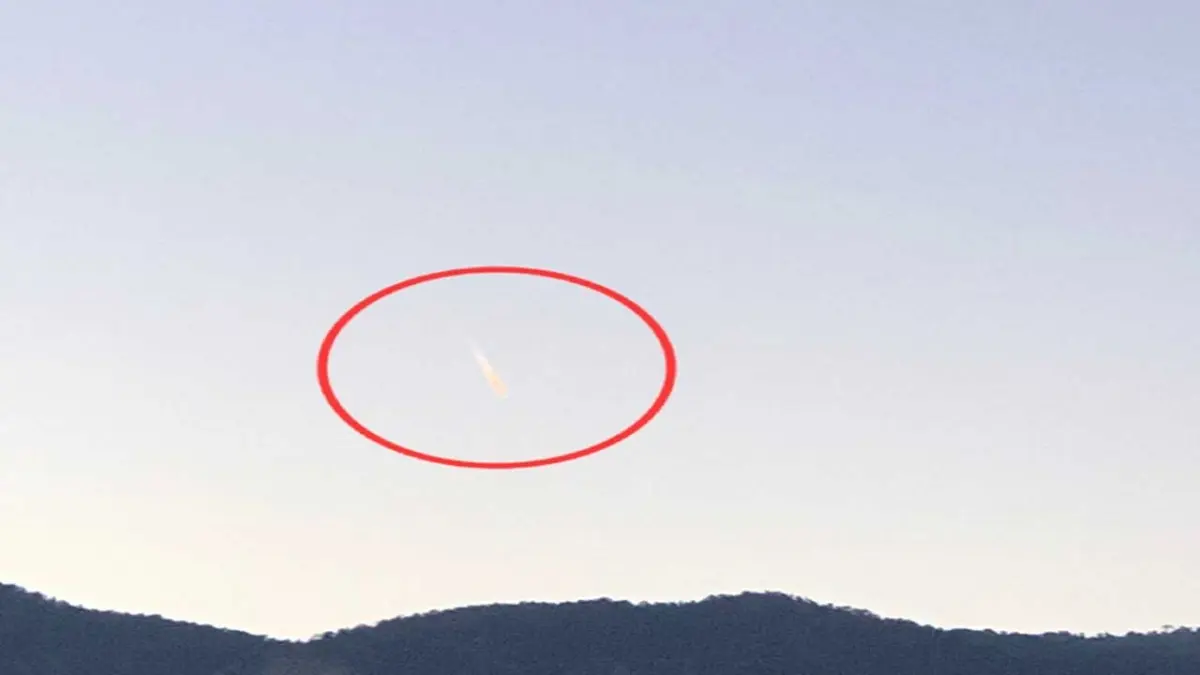 Burdur'da 'meteor' heyecanı haberinin görseli