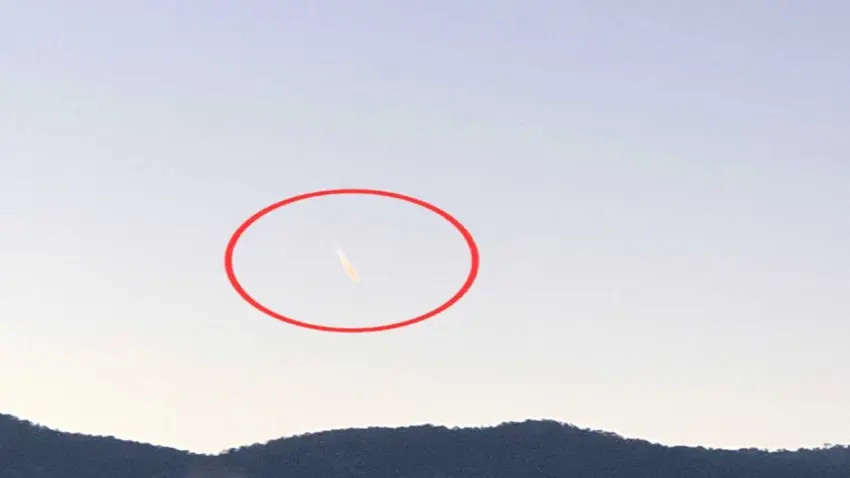 Burdur'da 'meteor' heyecanı haberinin görseli
