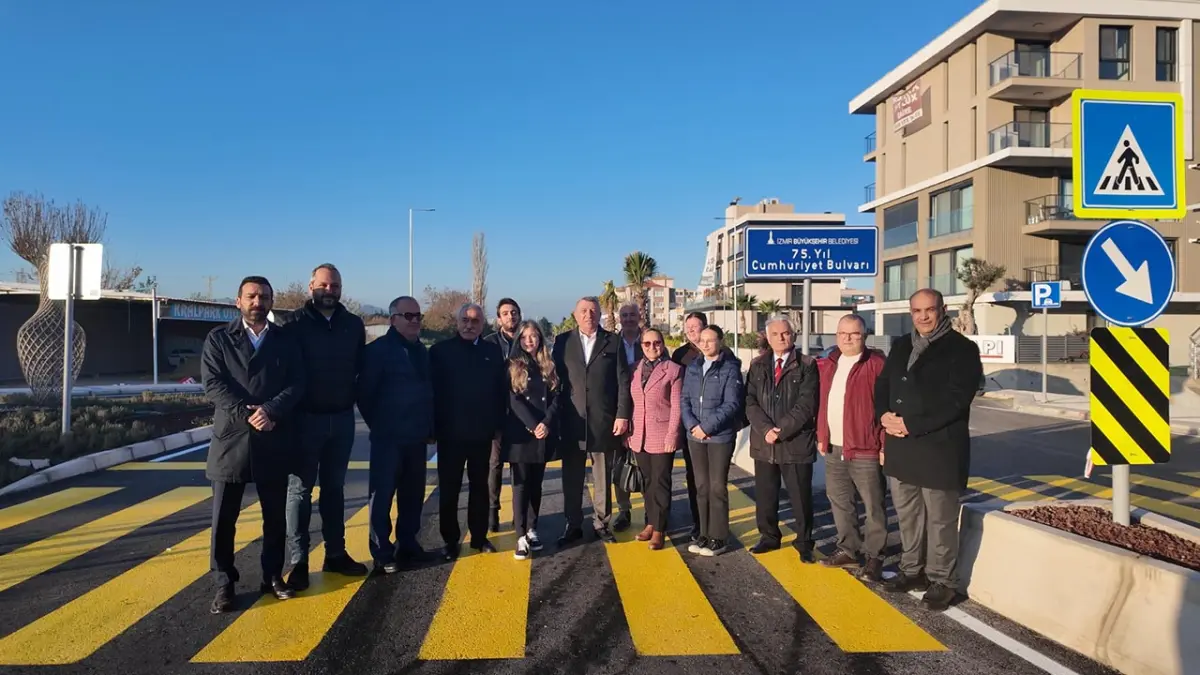 Güzelbahçe’nin yıllık trafik sorunu çözüldü haberinin görseli
