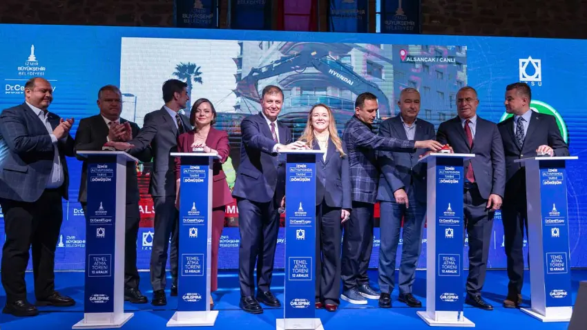 Yağmur suyu ayrıştırma projelerinin temeli atıldı: Tugay’dan AK Partili vekillere sert sözler