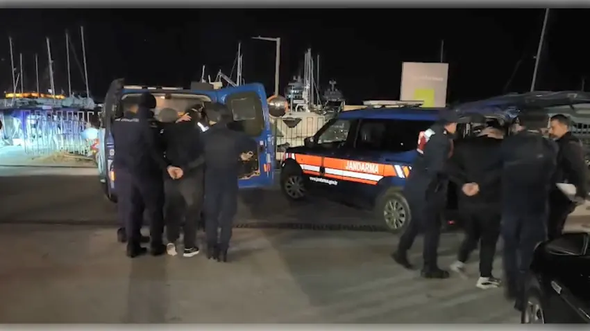 Aydın’da Yunanistan’a kaçmaya çalışan 4 organize suç örgütü üyesi yakalandı haberinin görseli