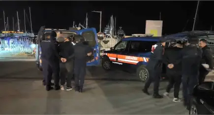 Aydın’da Yunanistan’a kaçmaya çalışan 4 organize suç örgütü üyesi yakalandı