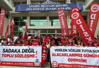 DİSK Genel-İş İzmir’de eylem takvimini açıkladı