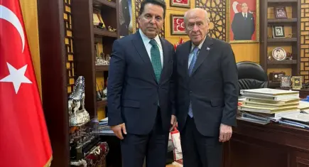 Görevden alınan Esenyurt Belediye Başkanı Ahmet Özer, Bahçeli ile görüştü