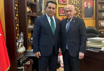 Görevden alınan Esenyurt Belediye Başkanı Ahmet Özer, Bahçeli ile görüştü