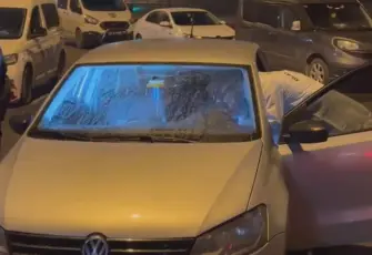 Pendik sahilinde park halindeki araçta ceset bulundu