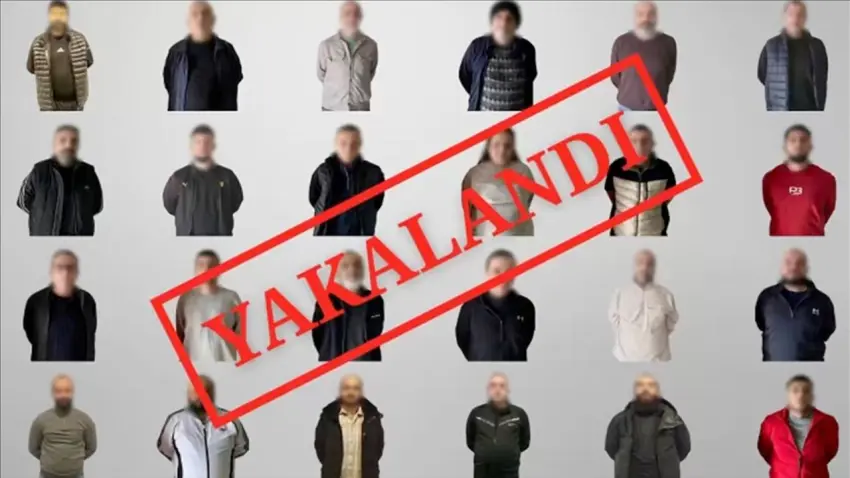 Kırmızı bültenle aranan 24 kişi Türkiye’ye getirildi haberinin görseli