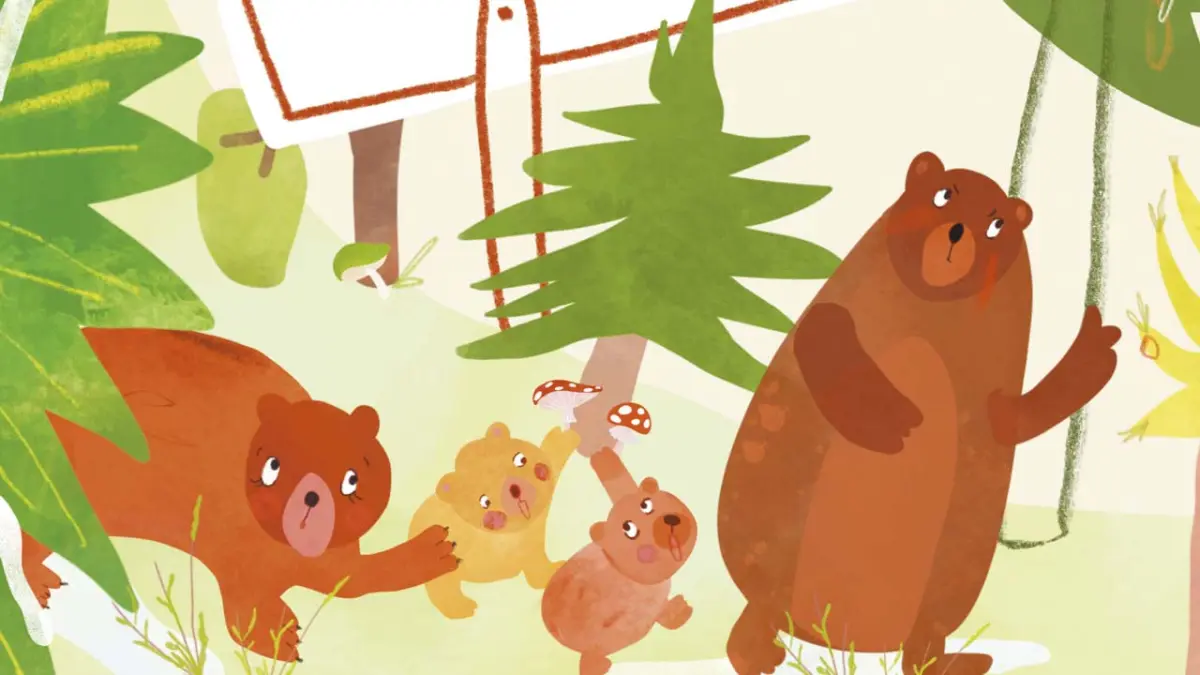 Minikler için eğlenceli bir doğa macerası: Dikkat İnsan Çıkabilir haberinin görseli