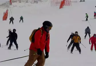 Palandöken’de kayak sezonu erken başladı