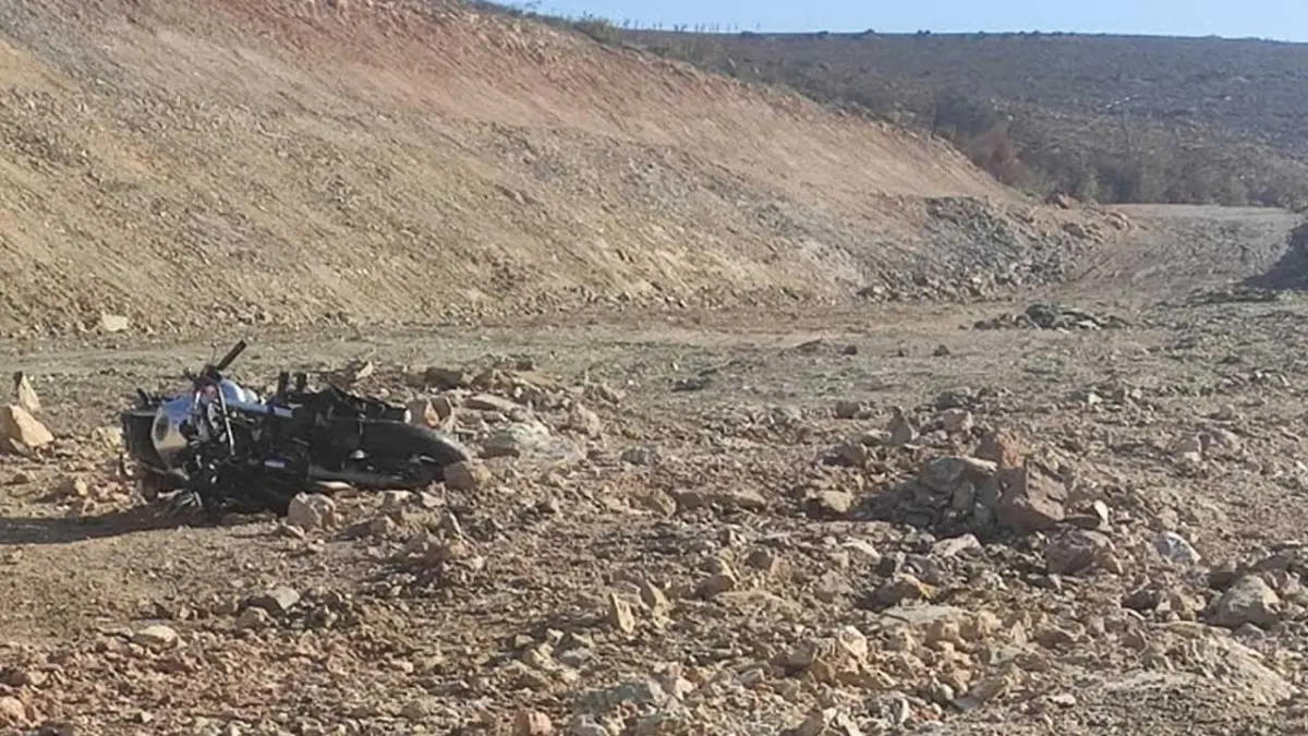 Virajı alamayan motosiklet şarampole uçtu: 1ölü haberinin görseli