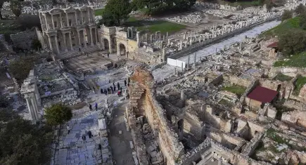 Efes Antik Kenti’nde turizm odaklı yeni projeler