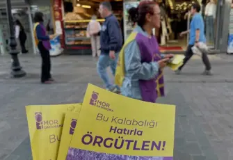 İzmir Mor Dayanışma Karşıyaka’dan seslendi: Gücümüz dayanışmada 