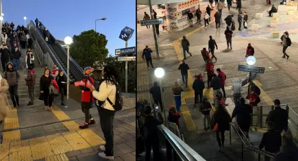 Belediye iştiraklerinde süren eylem dokuzuncu gününde