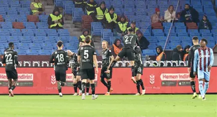 Alanyaspor, Trabzonspor'u Kupa'da 1-0 mağlup etti