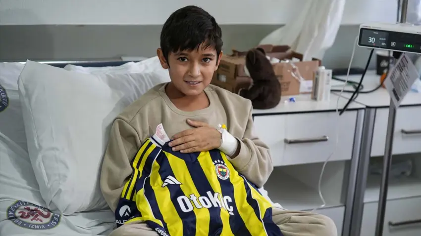 Annesinin doku örneği Ethem’e hayat verdi haberinin görseli