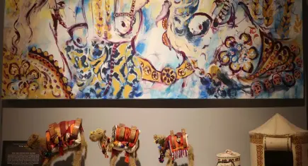 İzmir'de İpek Yolu'nun kültürel mirasını anlatan sergi açıldı