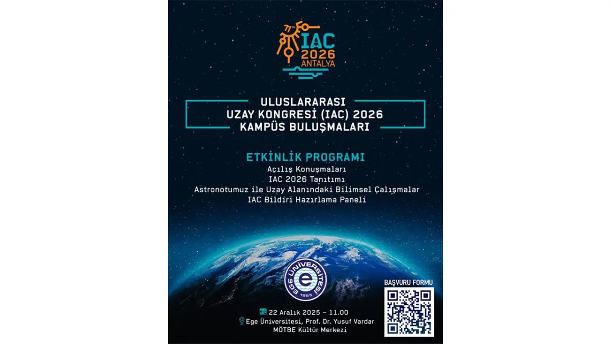IAC 2026 öncesi Ege Üniversitesi’nde buluşma haberinin görseli