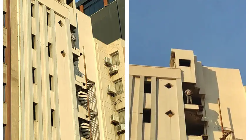 İzmir haber: Konak'ta intihar girişimi