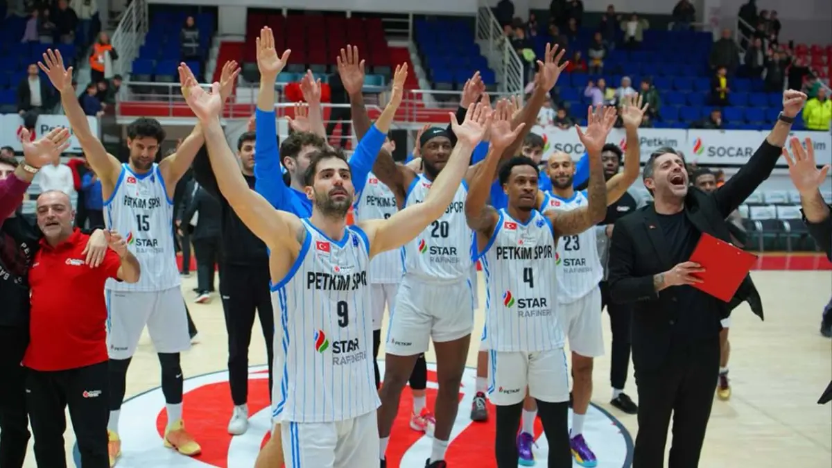Petkimspor Avrupa’da avantajı kaptı haberinin görseli