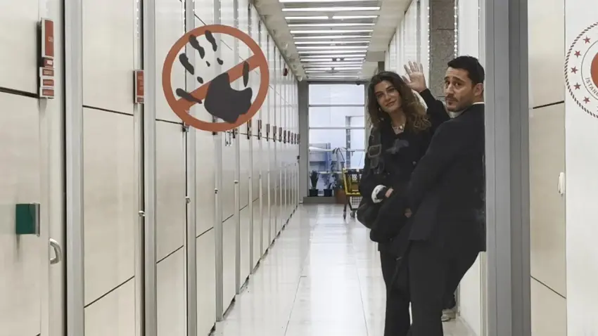 Uyuşturucu testi pozitif çıkmıştı: Berrak Tüzünataç ifade vermek üzere adliyeye geldi haberinin görseli
