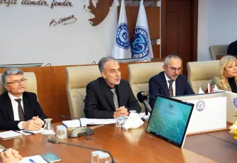 EÜ Rektörü Prof. Dr. Alcı, ilk senato toplantısını gerçekleştirdi