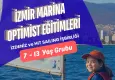 İzmir Marina’da kış aylarında da yelken heyecanı sürüyor